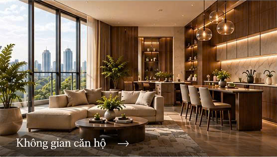 Không gian căn hộ - Quinro Craft